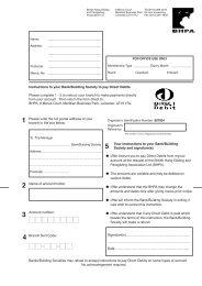 Dct Debit form - British Hang Gliding and Paragliding Association