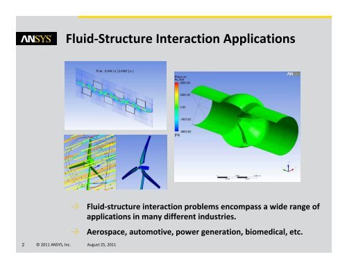 li System Coupling 14.0 â€“ Two- way FSI with ANSYS FLUENT and ...