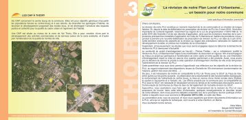 Lettre d'information NÂ° 3 - Thoiry