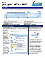 MS Office Word 2007 Hands-On - Document Management System