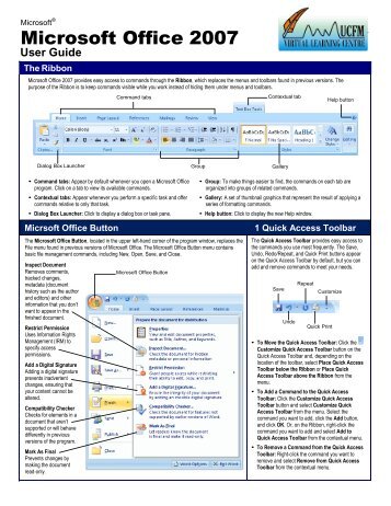 MS Office Word 2007 Hands-On - Document Management System