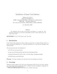 Installation of Smart Card Software HOWTO - Damien Sauveron