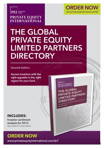 THE GLOBAL PRIVATE EQUITY LIMITED PARTNERS DIRECTORY