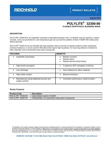 POLYLITE 32300-00.pdf - Reichhold