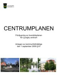 Centrumplan - Ljungby