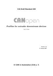 Profiles for extruder downstream devices