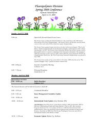 Conference Program - Fluoropolymers Division