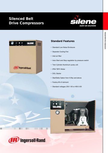 Silenced Belt Drive Compressors - AE Industrial