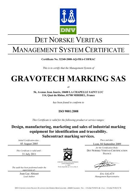 GRAVOTECH_Certificat_ENG RÃ©v.1