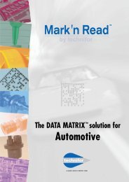 The DATA MATRIX Solution For Automotive