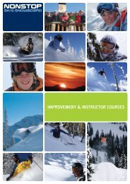 WHY CHOOSE NONSTOP Ski & Snowboard? - Em-Online