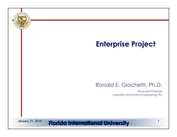 Ronald E. Giachetti, Ph.D.