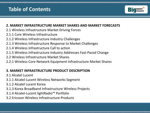 Analysis on Wireless Infrastructure: Market Growth, Strategies to 2019