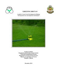 A guide to Lawn Grass Development for temperate - DoFPS