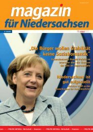 „Die Bürger wollen Stabilität – keine Sozialromantik ... - CDU Gehrden