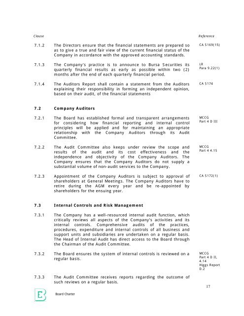 THE BOARD - Boustead Holdings Berhad