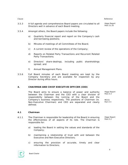 THE BOARD - Boustead Holdings Berhad