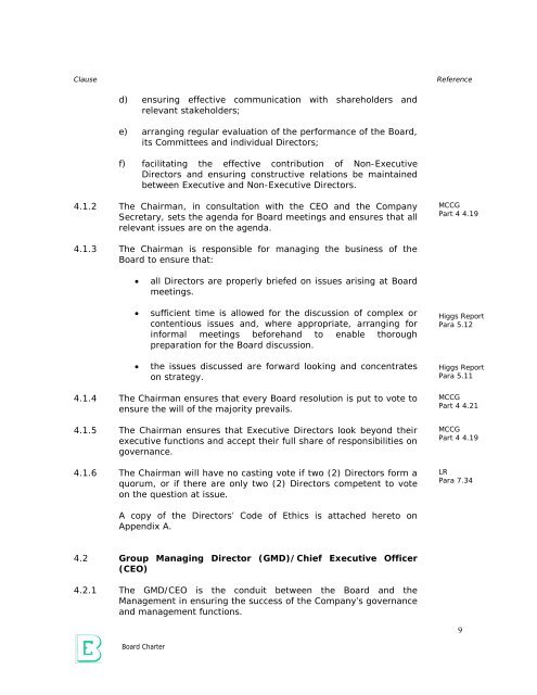 THE BOARD - Boustead Holdings Berhad