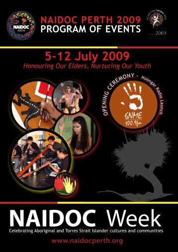 Program of Events - NAIDOC Perth