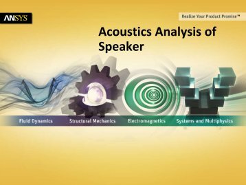 Acoustics Analysis of Speaker