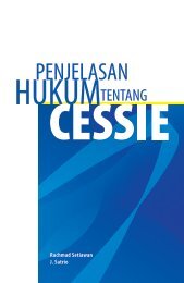 Restatement Cessie - Direktorat Hukum dan HAM