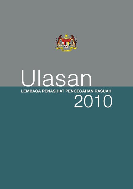 Ulasan Lembaga Penasihat Pencegahan Rasuah (LPPR) 2010