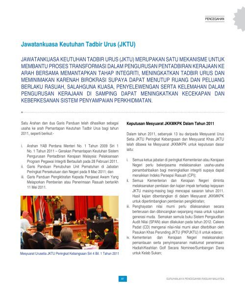 Laporan Tahunan SPRM 2011 - Suruhanjaya Pencegahan Rasuah ...