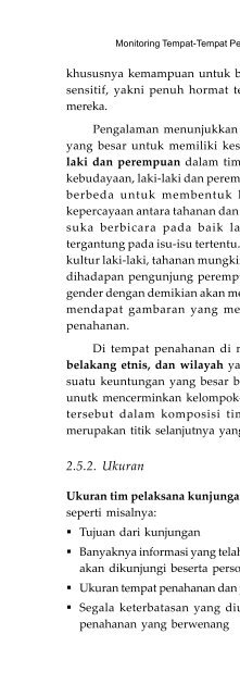 Monitoring Tempat Penahanan: Sebuah Panduan Praktis - Elsam