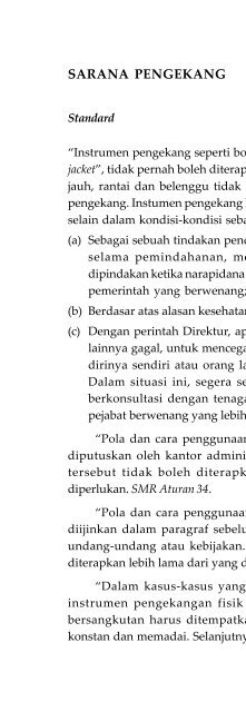 Monitoring Tempat Penahanan: Sebuah Panduan Praktis - Elsam