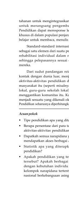 Monitoring Tempat Penahanan: Sebuah Panduan Praktis - Elsam