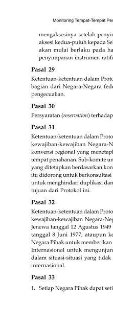 Monitoring Tempat Penahanan: Sebuah Panduan Praktis - Elsam