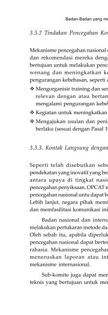 Monitoring Tempat Penahanan: Sebuah Panduan Praktis - Elsam