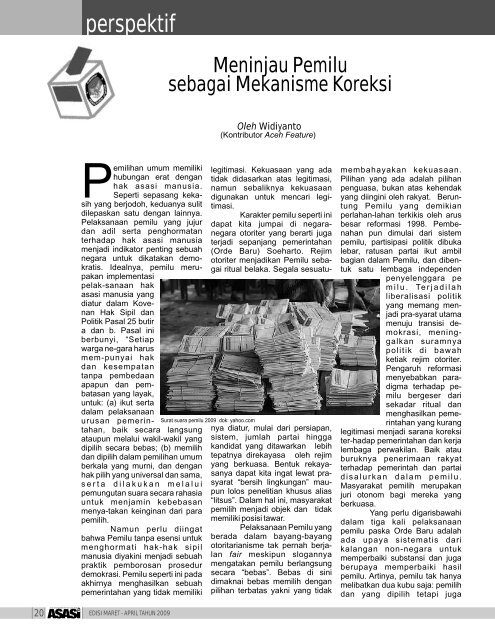 Edisi Maret - April Tahun 2009 per HAL - Elsam