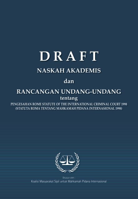 naskah akademis dan rancangan undang undang