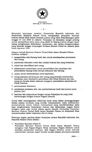 Undang-undang Nomor 8 Tahun 2006