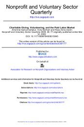 Charitable Giving, Volunteering, and the Paid Labor Market