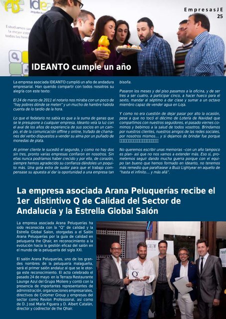 revista - Asociación de Jóvenes Empresarios