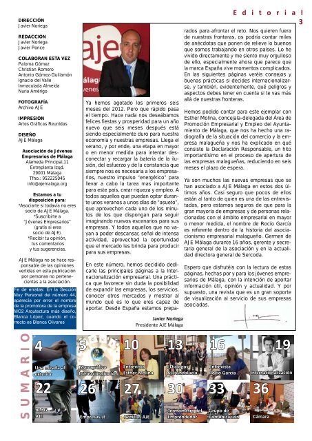 revista - Asociación de Jóvenes Empresarios