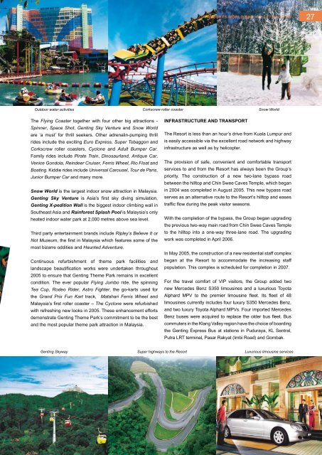 Review of Operations - Genting Malaysia Berhad