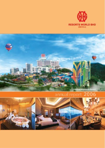 Page 1 Page 2 GENTING @E www.genting.com.my GENTING www ...
