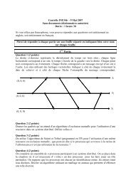 Questions d'algorithmique du contrÃ´le rÃ©parti