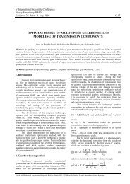 Optimum design of multispeed gearboxes and ... - ResearchGate
