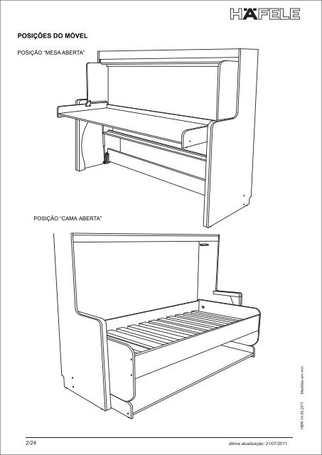 Tavoletto - Desenhos TÃ©cnicos - HÃ¤fele