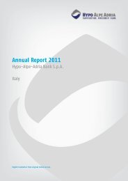 Annual Report 2011 - Hypo Alpe Adria Bank SpA
