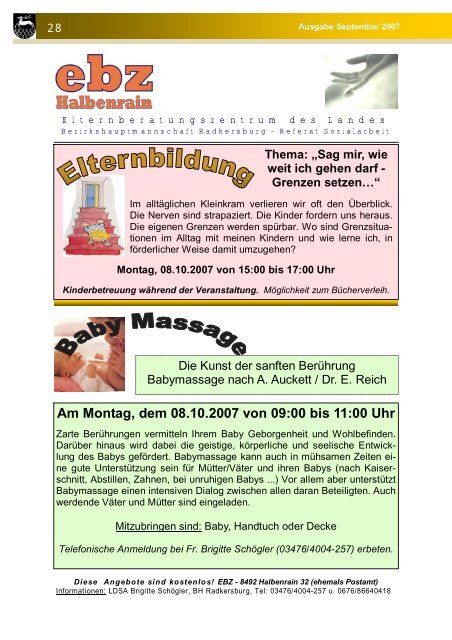 Datei herunterladen - .PDF - Marktgemeinde Halbenrain