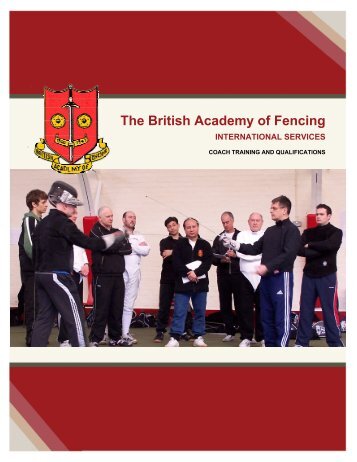 Professor Leon Hill - The British Academy of Fencing