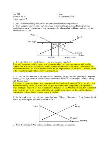 Answers to Problem Set 2