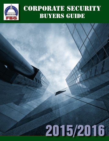 Corporate Security Buyers Guide 