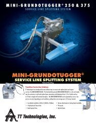 Mini Grundotugger Literature - TT Technologies Inc.