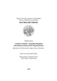 BACHELOR THESIS - AMIS